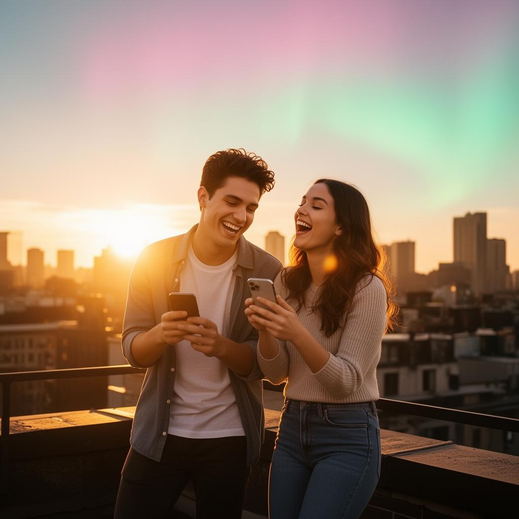 A couple using EN/ABEL Communications